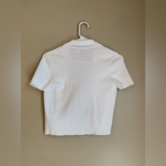 Princess polly mini cardigan sweater ribbed cropped white
Size s/m - Picture 5 of 7